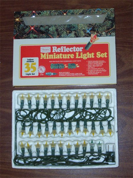 Sears 35 light set